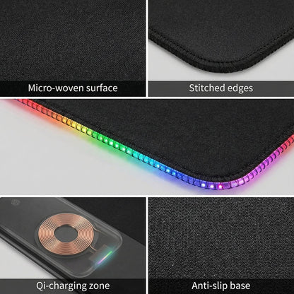 RGB draadloze oplaadmat