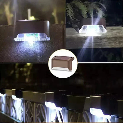 Solar LED Dek- &amp; Trap – Warm &amp; Wit