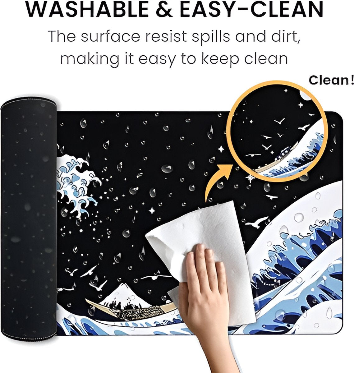 Blauwe Golf – Illustratie