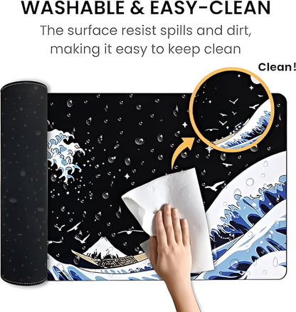 Blauwe Golf – Illustratie