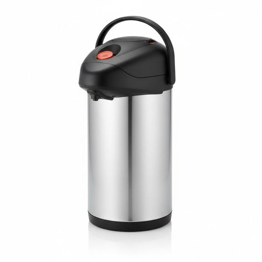 Roestvrijstalen thermoskan 4 liter – Thermosdispenser met pomp