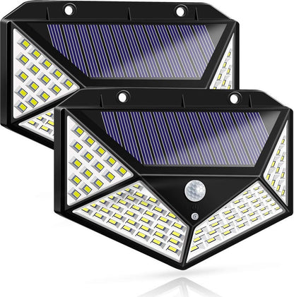 Solar buitenlamp met bewegingssensor – 2 stuks