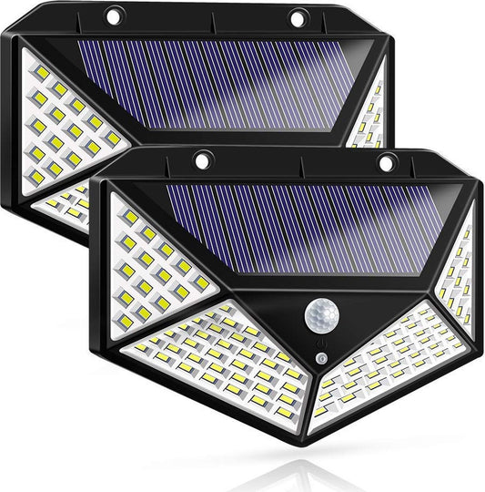 Solar buitenlamp met bewegingssensor – 2 stuks