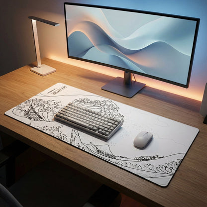 Witte golf – Lijntekening