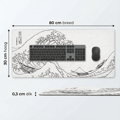Witte golf – Lijntekening