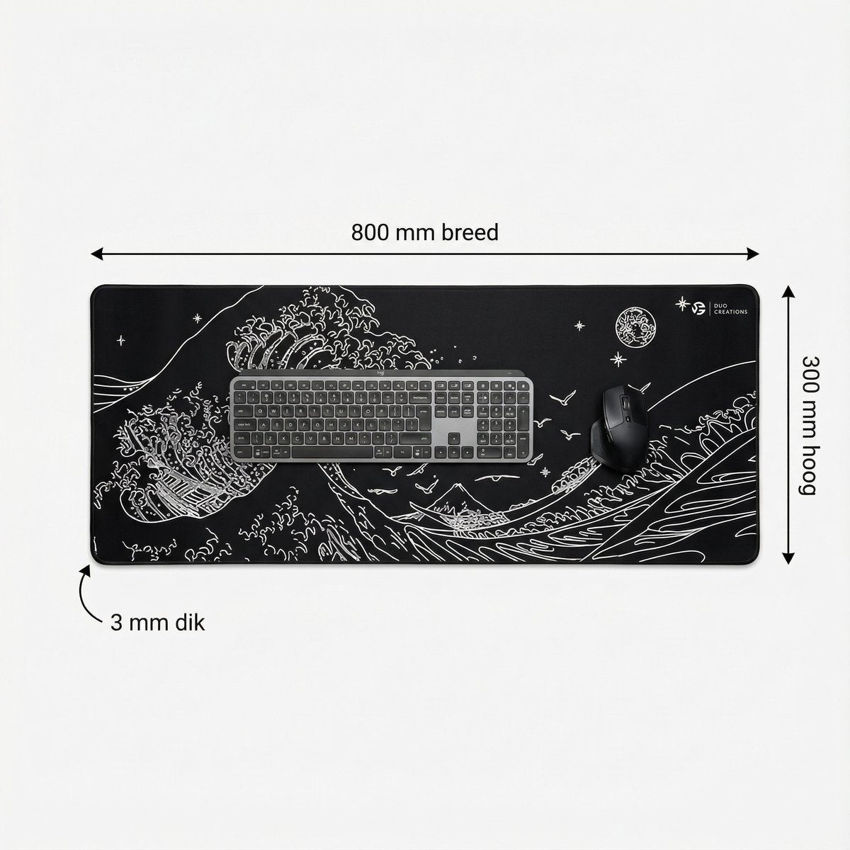 Zwarte Golf – Lijnwerk